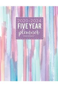 Five year planner 2020-2024 schedule and organizer
