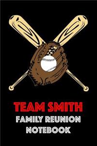 Team Smith Family Reunion Notebook