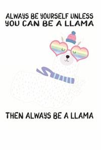 Always Be Yourself Unless You Can Be A Llama Then Always Be A Llama