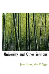 University and Other Sermons