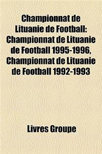 Championnat de Lituanie de Football