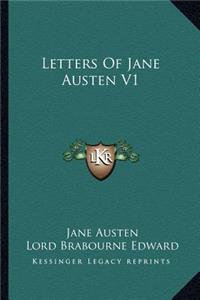 Letters Of Jane Austen V1