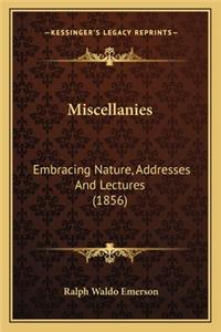 Miscellanies