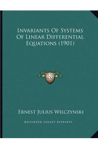 Invariants Of Systems Of Linear Differential Equations (1901)