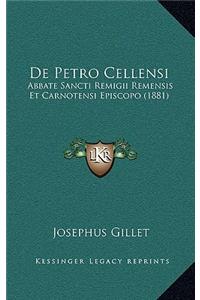 De Petro Cellensi