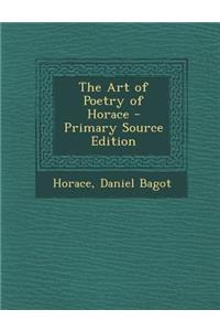 Art of Poetry of Horace