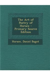 Art of Poetry of Horace
