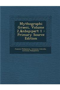 Mythographi Graeci, Volume 2, Part 1