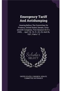 Emergency Tariff And Antidumping
