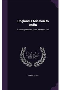 England's Mission to India