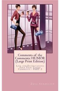 Comments of the Comments