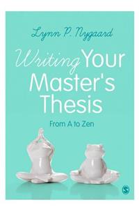 Writing Your Master&#8242;s Thesis