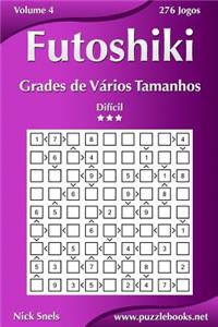 Futoshiki Grades de Vários Tamanhos - Difícil - Volume 4 - 276 Jogos