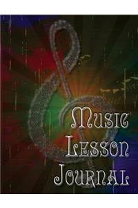 Music Lesson Journal