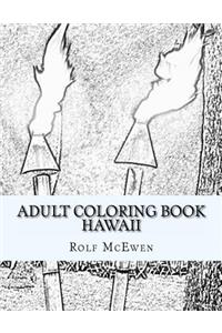 Adult Coloring Book: Hawaii