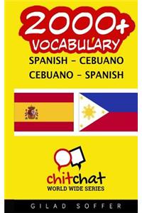 2000+ Spanish - Cebuano Cebuano - Spanish Vocabulary