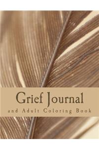 Grief Journal and Adult Coloring Book