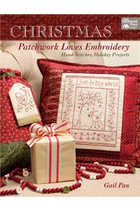 Christmas Patchwork Loves Embroidery