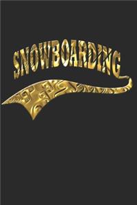 Snowboard Notizbuch