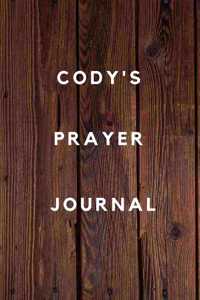 Cody's Prayer Journal