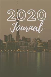 2020 Journal, Seattle CIty, Diary for Thoughts, Ideas, and Dreams, 6x9
