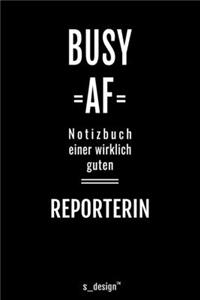 Notizbuch für Reporter / Reporterin