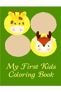 My First Kids Coloring Book