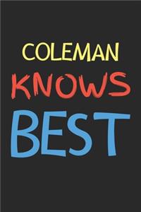 Coleman Knows Best