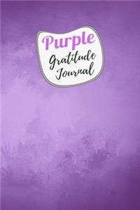 Purple Gratitude Journal