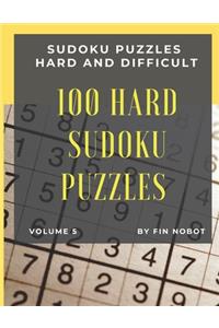 100 Hard Sudoku Puzzles (Volume 5)