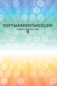 Softwareentwicklerin Terminplaner 2019 2020