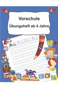 Vorschule Übungsheft ab 4 Jahre