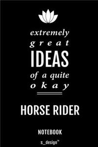 Notebook for Horse Riders / Horse Rider
