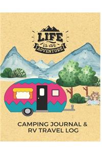 Camping Journal & RV Travel Logbook