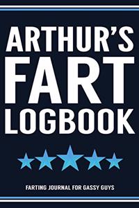 Arthur's Fart Logbook Farting Journal For Gassy Guys