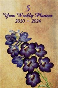5 Year Weekly Planner 2020 - 2024