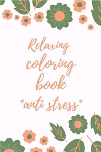 Relaxing coloring book