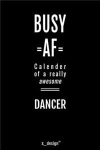 Calendar 2020 for Dancers / Dancer