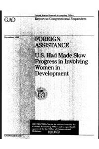 Foreign Assistance: U.S. Had Made Slow Progress in Involving Women in Development