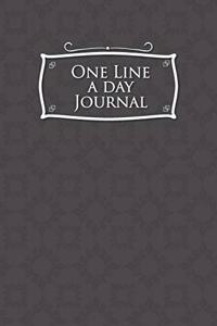 One Line A Day Journal