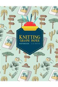 Knitting Graph Paper Notebook - 2