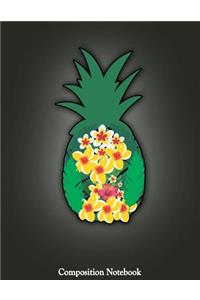 Hawaiian Floral Pineapple