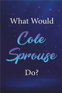 What Would Cole Sprouse Do?