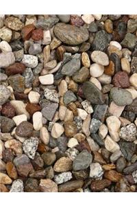 Stones Notebook Large Size 8.5 x 11 Ruled 150 Pages Softcover