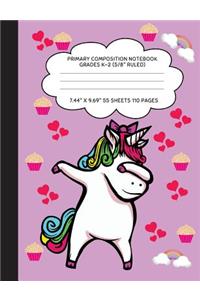 Primary Composition Notebook Grades K-2 (5/8