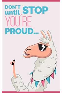 Wise Llama Dotted Notebook