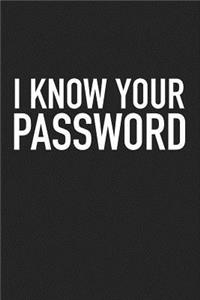 I Know Your Password