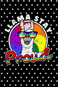 Llama Stay Proud Journal