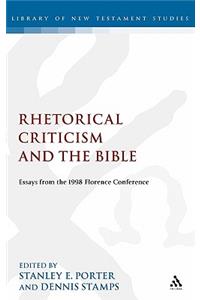 Rhetorical Criticism and the Bible