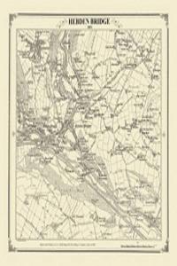 Hebden Bridge 1851 Map